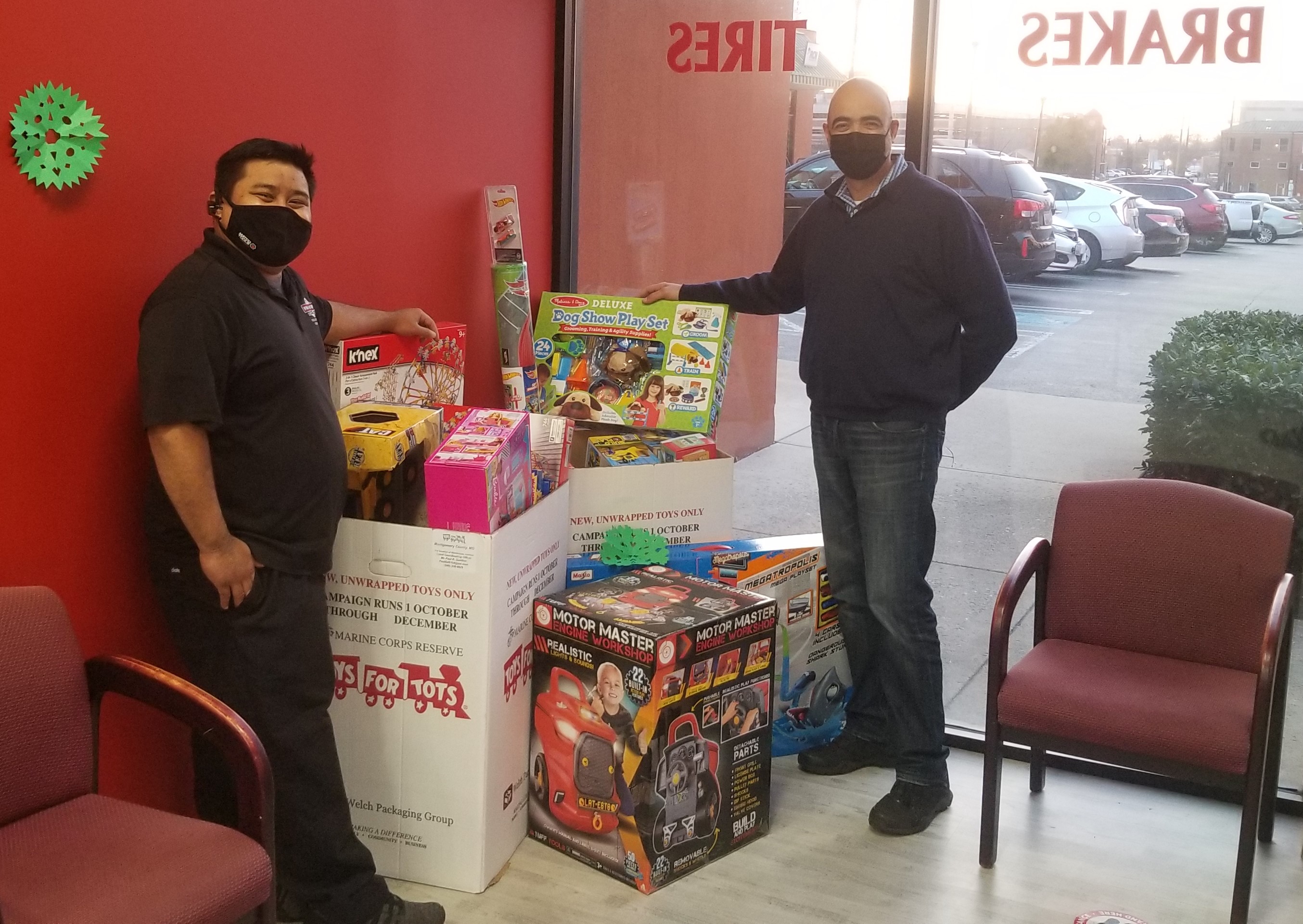 2021 Toys for Tots at Winkler Automotive