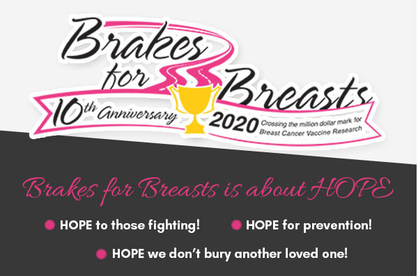 Brakes for Breasts is about HOPE